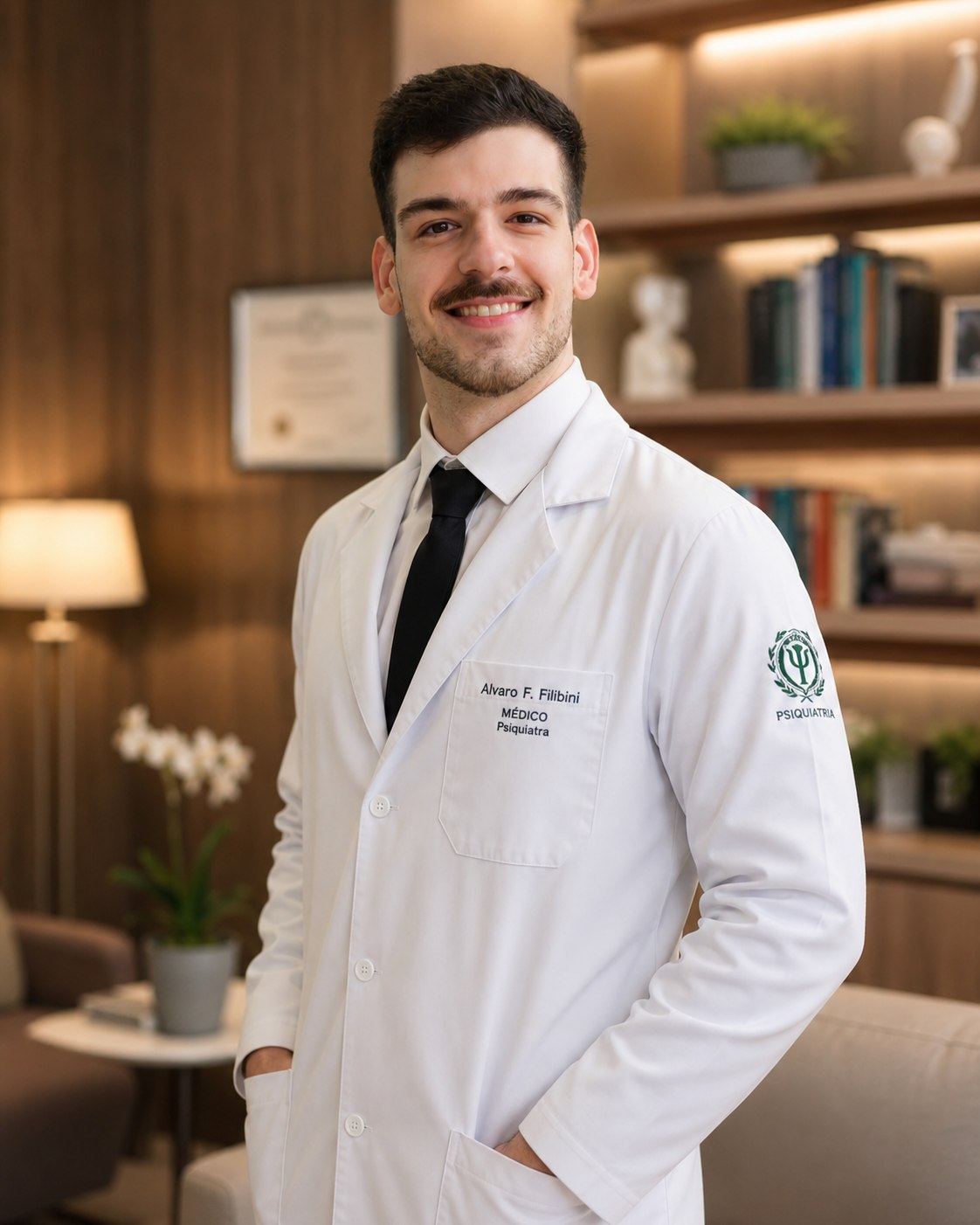 Dr. Alvaro Fracalossi Frigini, médico com atendimento em saúde mental